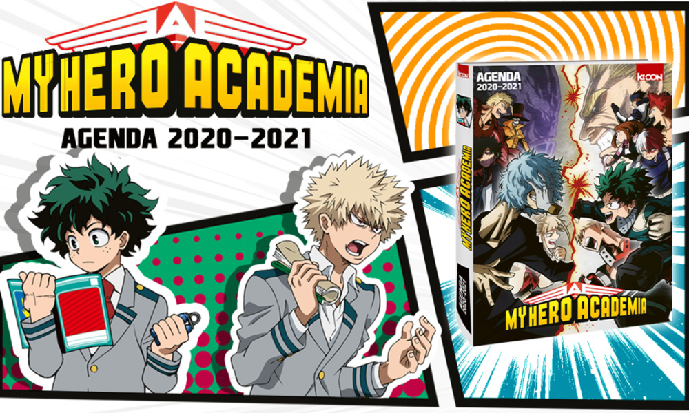 MY HERO ACADEMIA Le nouvel agenda est enfin disponible ! Coyote Mag